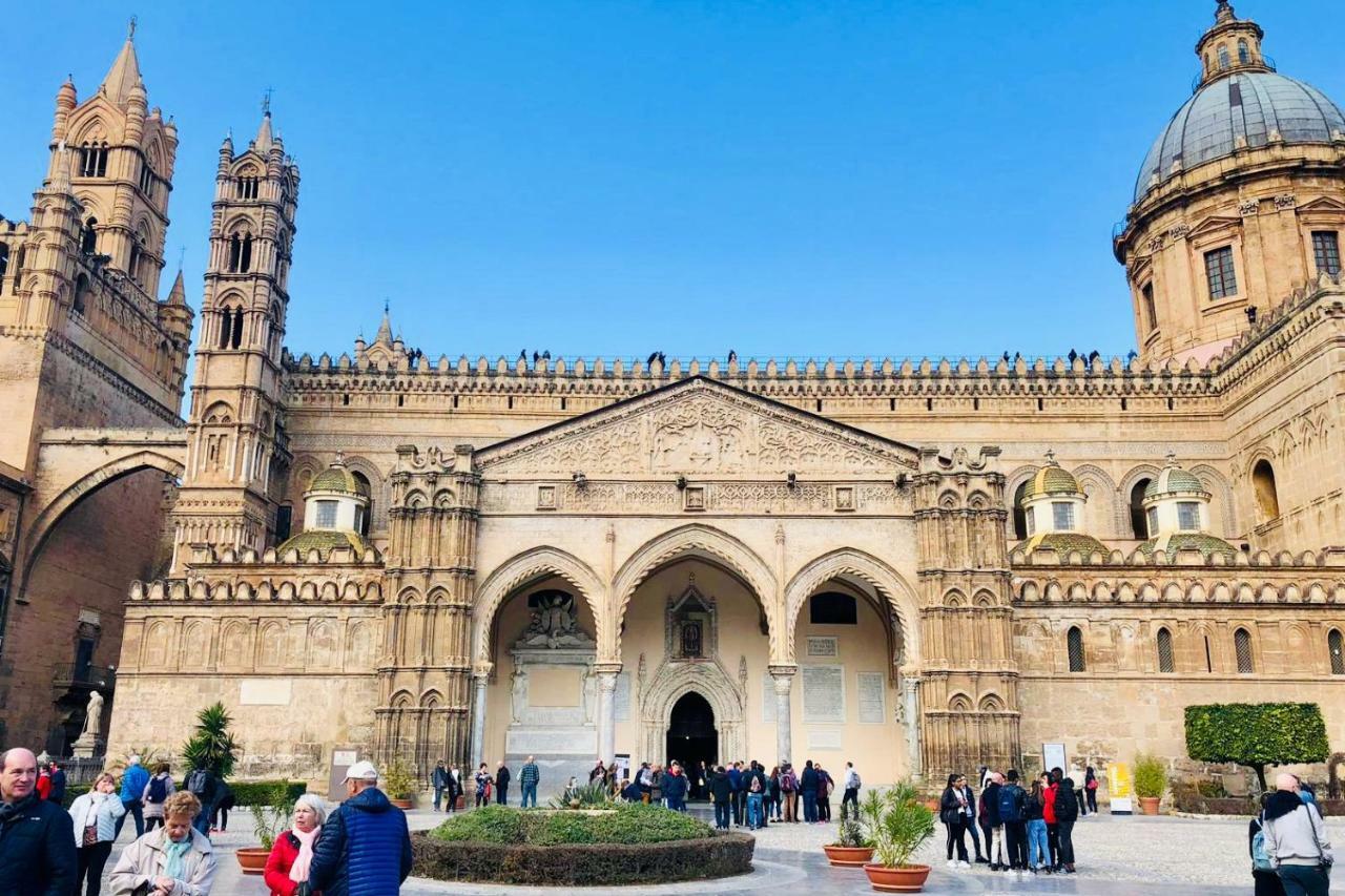 Qasr Home Beautiful Apartment In باليرمو المظهر الخارجي الصورة