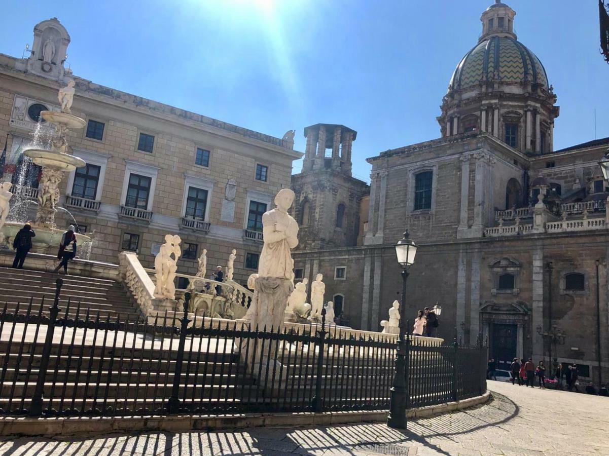 Qasr Home Beautiful Apartment In باليرمو المظهر الخارجي الصورة